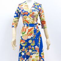 カシュクールワンピース