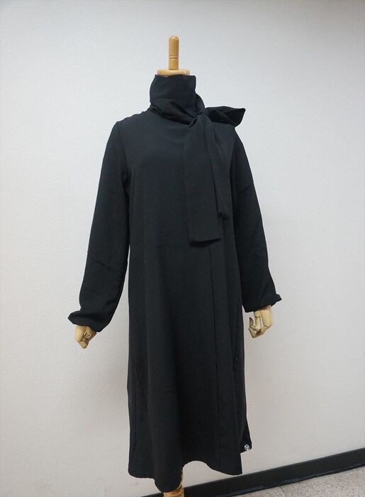 喪服の着物からのワンピース