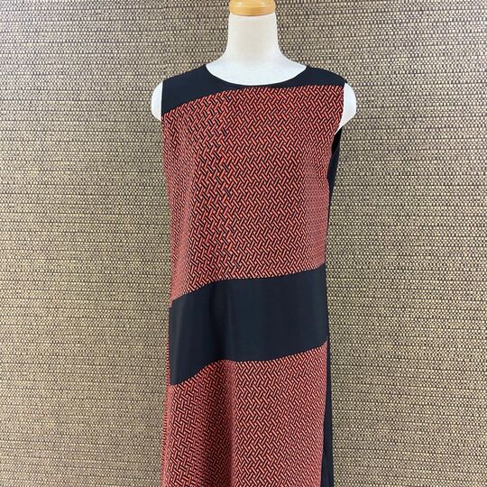 道行と喪服着物のミックスワンピース