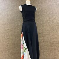 着物リメイクミックススカート