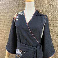 振袖リメイクワンピース