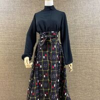 ウール着物スカート
