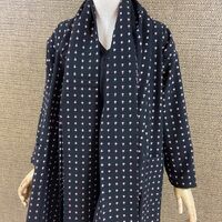 ウール着物コート