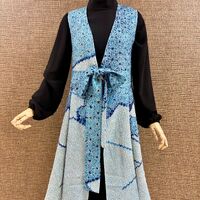 着物リメイクジレ