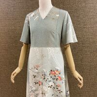 着物リメイクワンピース
