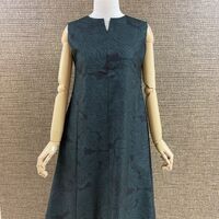 大島紬ワンピース