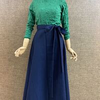 ウール着物スカート