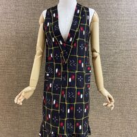 ウール着物ワンピース