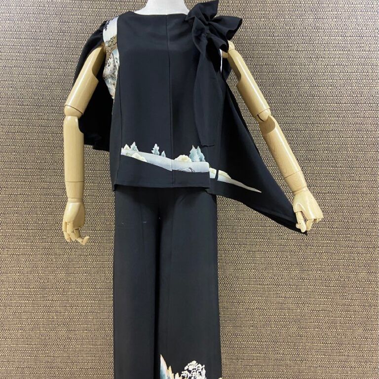 留袖からのセットアップ