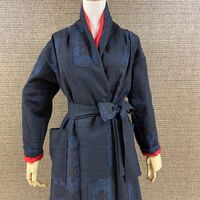 ウール着物コート