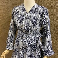 浴衣カシュクールワンピース