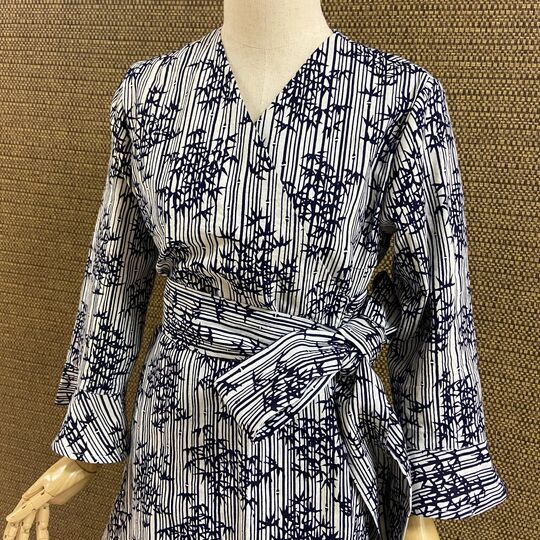 浴衣カシュクールワンピース