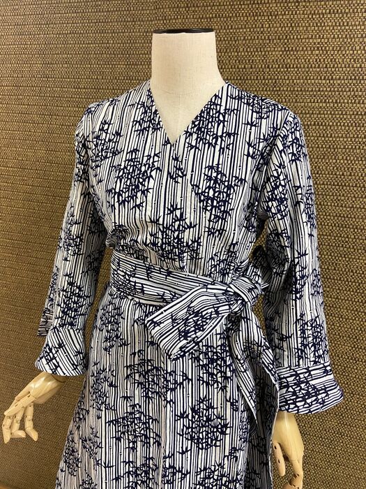 浴衣カシュクールワンピース
