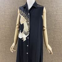 留袖リメイクジレ