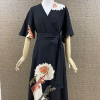留袖カシュクールワンピース