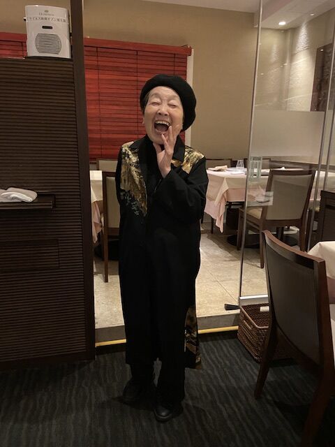 親子で忘年会！着物リメイクミニワンピース！東京着物リメイク azu