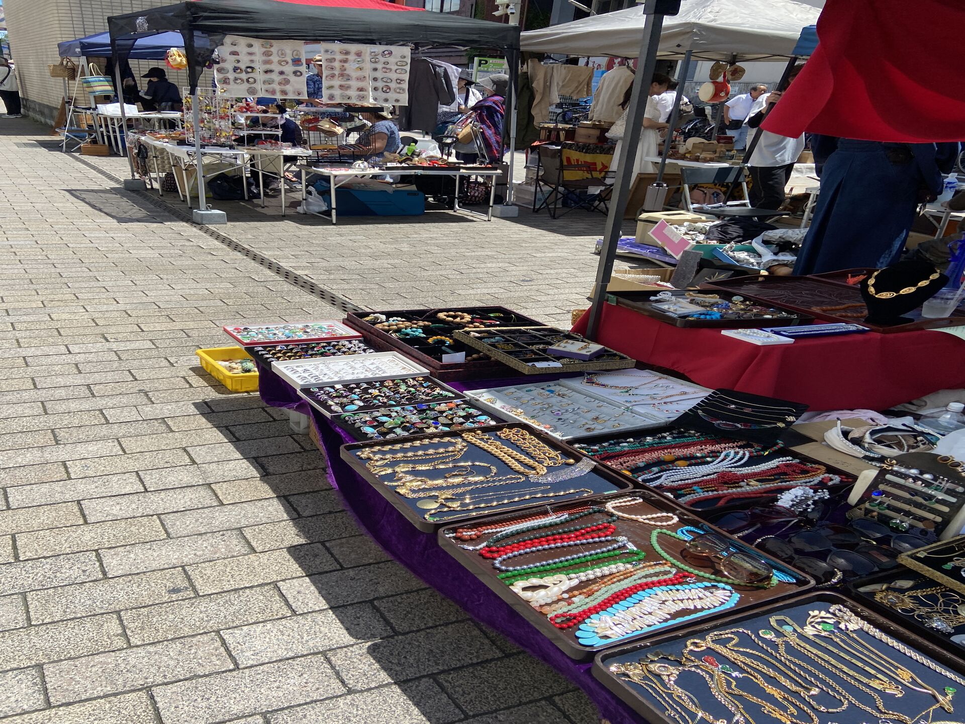 骨董市に行ってきたー！東京着物リメイクazu