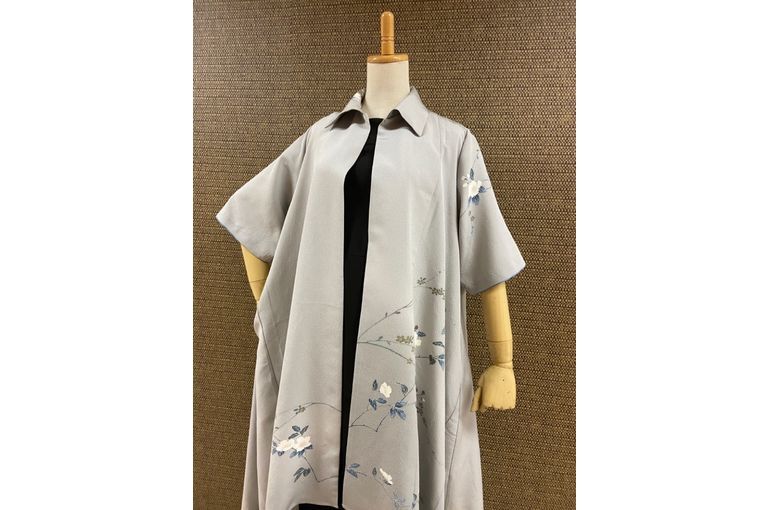 着物リメイクワンピース