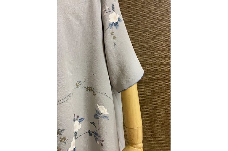着物リメイクワンピースお袖