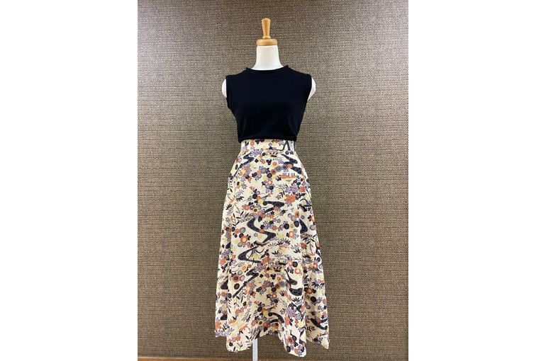 着物リメイクスカート