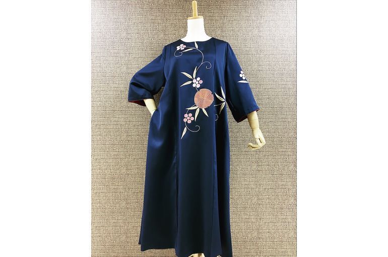 着物リメイクワンピース