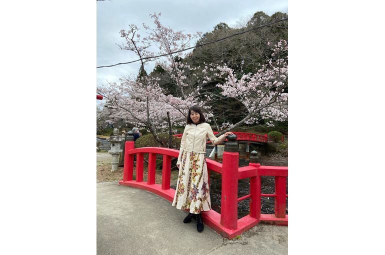 お花見着物スカート