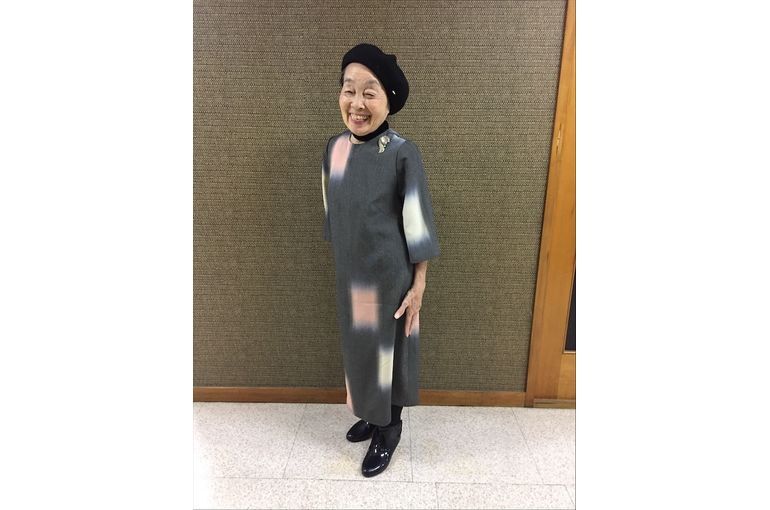 85歳の着物リメイク