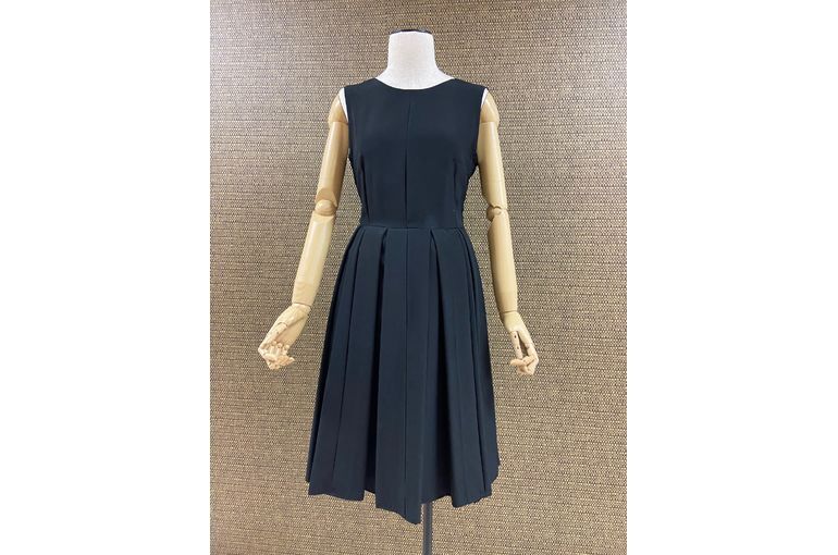 喪服リメイクブラックドレス