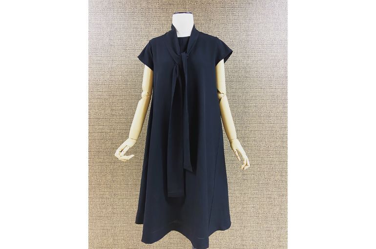 喪服着物リメイクワンピース