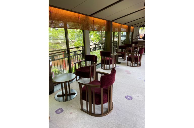 菊屋旅館ロビー