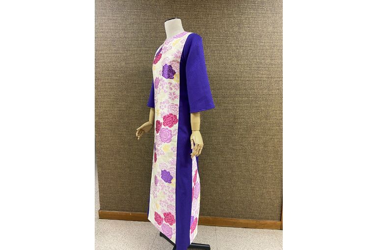 着物と帯ミックスドレス