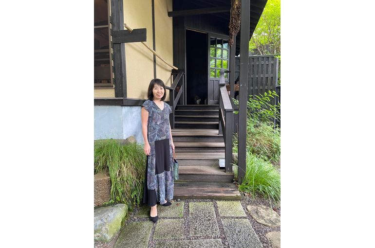 着物リメイクワンピース
