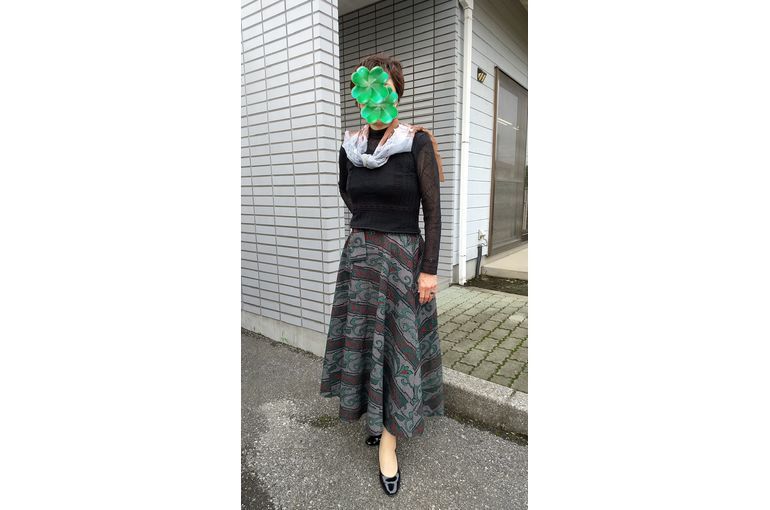 着物スカート