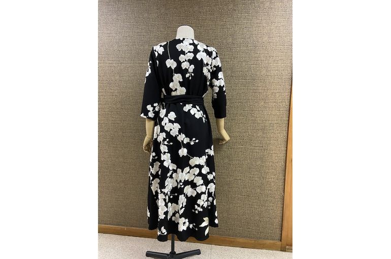 着物カシュクールワンピース