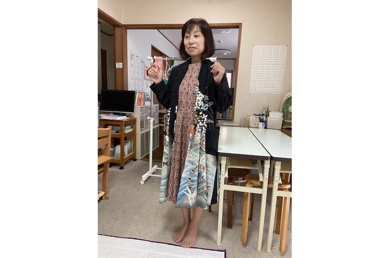 留袖絽コート