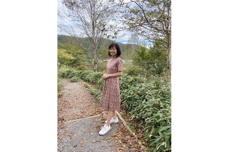 着物ワンピース