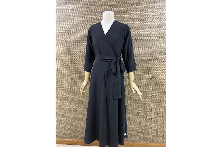 喪服カシュクールワンピース