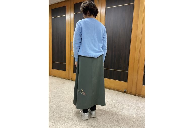 着物リメイクスカート