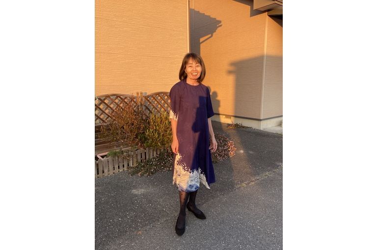 色留袖ワンピース