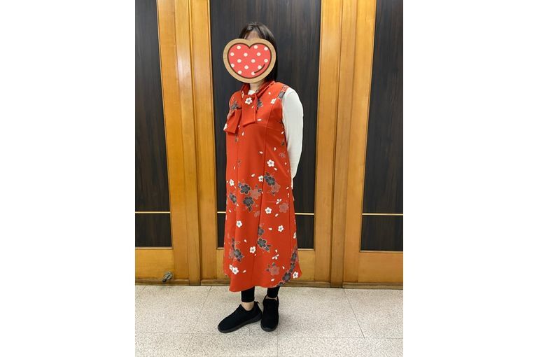 着物ワンピース
