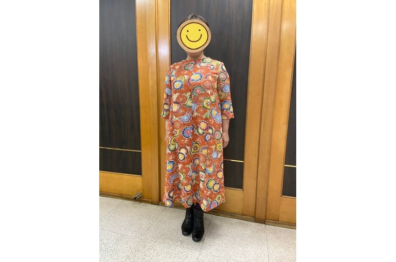 着物ワンピース