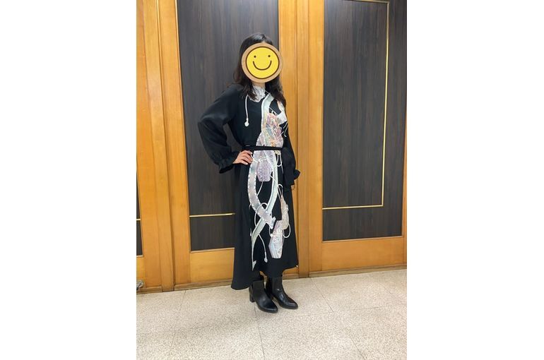 留袖ワンピース