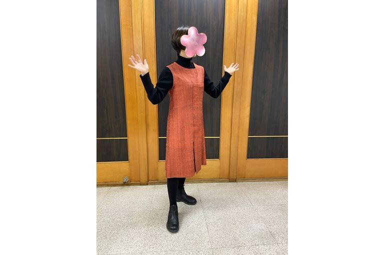着物リメイクワンピース