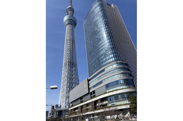 東京スカイツリー間近