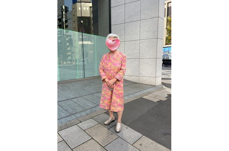 着物リメイクワンピース