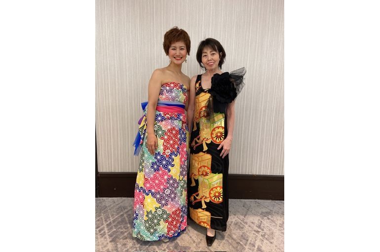 帯ドレス