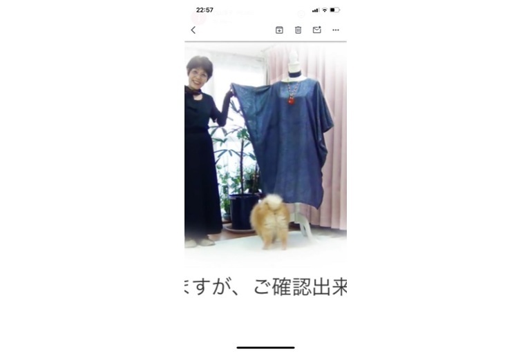 着物リメイクワンピース